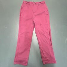 RVCA Pants Women s Size 28 Pink Slim Fit Casual Streetwear Cotton Blend Chino