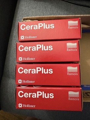 Hollister CeraPlus 2pc Ostomy Skin Barrier - Ref 112015 - ALL 4 boxes $52.00