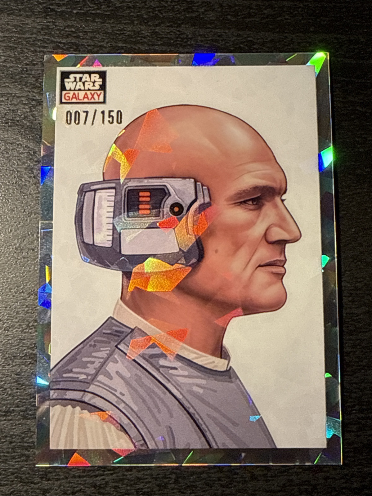 2023 Topps Star Wars Chrome Galaxy LOBOT ATOMIC REFRACTOR  /150 #84