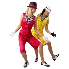 Lot of 5 Jitterbug and Jive RED ONLY Child X-Small Dance Costume Jumpsuit  Top