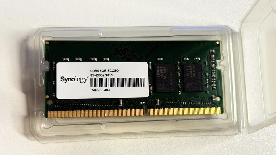 Synology D4ES03-8G Arbeitsspeicher 8GB RAM für NAS 25er Serie