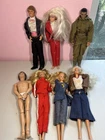 Lot of 7 Used Barbie/Various Dolls Some Vintage Some Not