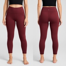 BSP 7/8 Burgundy Leggings Women’s Large