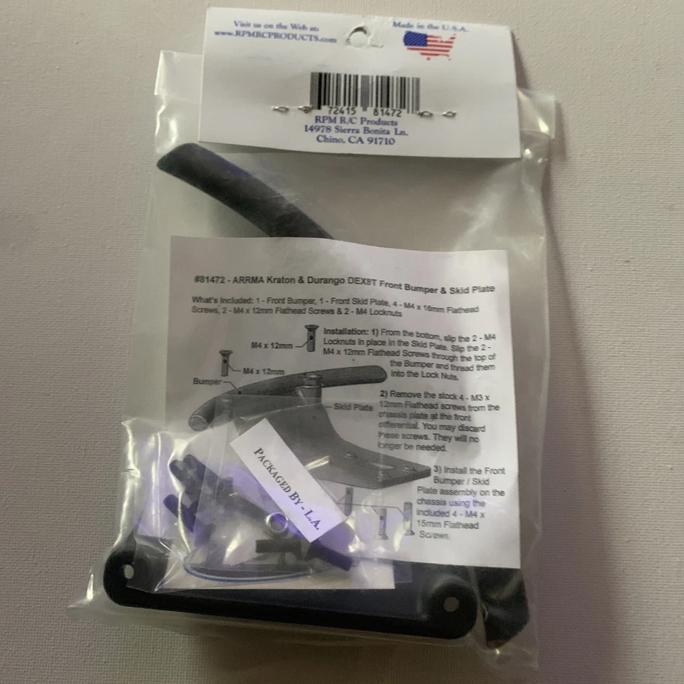 RPM Front Bumper & Skid Plate 81472 NEW - Image 3 of 3