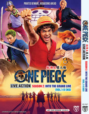 ONE PIECE LIVE ACTION SEASON 2 VOL.1-8 END DVD ENGLISH DUBBED REGION ALL