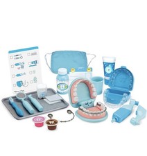 Melissa  Doug Super Smile Dentist Play Set 25 Pieces Pretend Play Kit