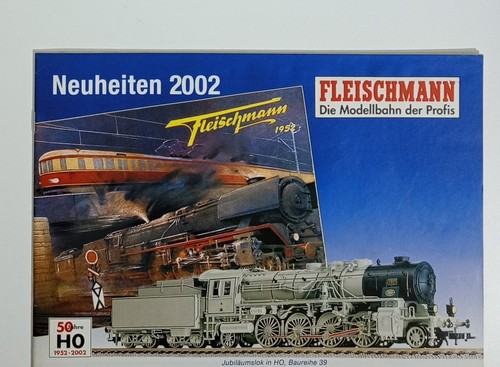 93060 Catalogo Modellismo Ferroviario Fleischmann H0 - Ed. GB D F 2002 | Zustand: Usato