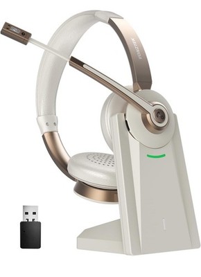Vonztek Wireless Headset mit Mikrofon, V5.1 Bluetooth, Geräuschunterdrückung