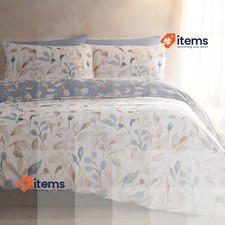 Drift Home Parure De Couette Bio Écologique 1 Place Naturelle 140x200cm Floral