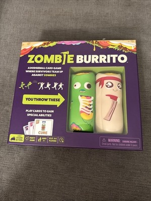 Zombie Burrito Dodgeball Card Game by Exploding Kittens