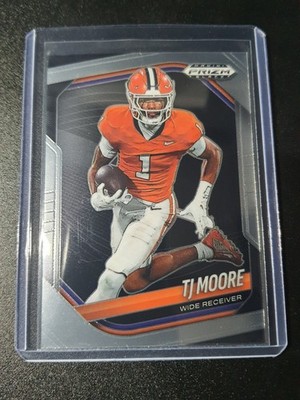 TJ Moore - Prizm Black Football 2025 - Clemson Tigers 