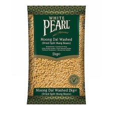 White Pearl MOONG DAL WASHED Authentic Pantry Essential | 2KG