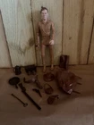 Vtg Marx Johnny West Best Of The West Johnny West Figure & Accessories