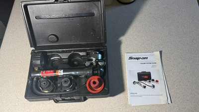 #ad Snap On SVTS272A Automotive Shop Cooling System Pressure Tester Kit Tool Read $199.97