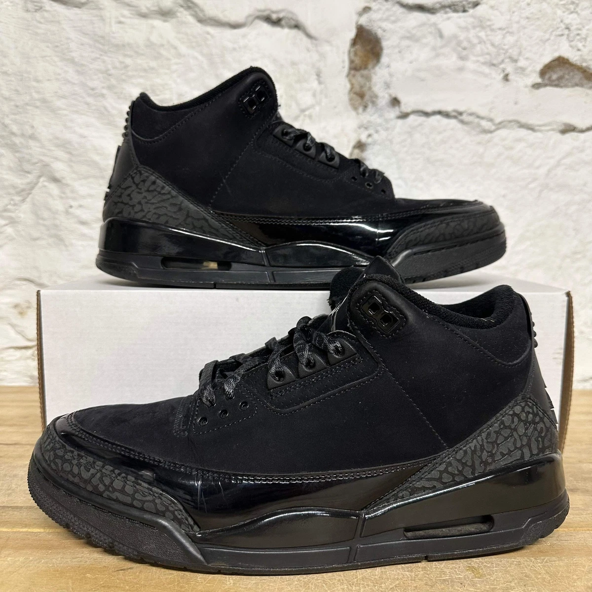 Jordan 3 Retro Black Cat - огромный выбор по лучшим ценам | eBay