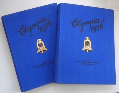 Sammelband 1 und 2 / Olympia 1936 komplett mit allen Sammelbilder in Top Zustand