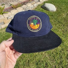 Desert Inn Super Senior Classic Golf Hat Ashworth Adjustable Navy Blue One Size
