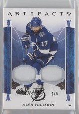 2022-23 Upper Deck Artifacts Black Material Relics 2/5 Alex Killorn #42 3o9