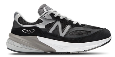 靴 New Balance 990v6 Black Silver (USA) New Balance 990v6 SZ 9.5 Women's Made in USA 'Black Silver