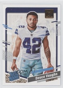 2023 Panini Donruss Rated Rookie Portrait Deuce Vaughn #42 RC