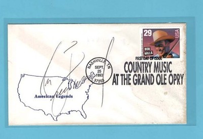 Lee Greenwood Singer SIGNED ''Grand Ole Opry First Day Cover 1993''