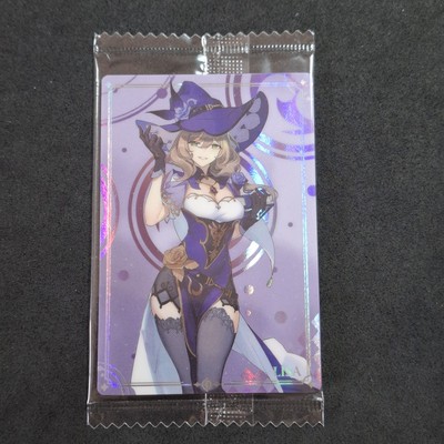 Lisa N 02 Genshin Impact Bandai Japanese Wafer Card Sealed 