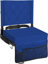 Stadium Seats for Bleachers with Back Support, Bleacher Seats w/ Backs Cushion