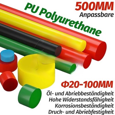 Polyurethan-Stab Stange PU Rundstab 20-100mm Vollmaterial Stab Hohe Elastizität