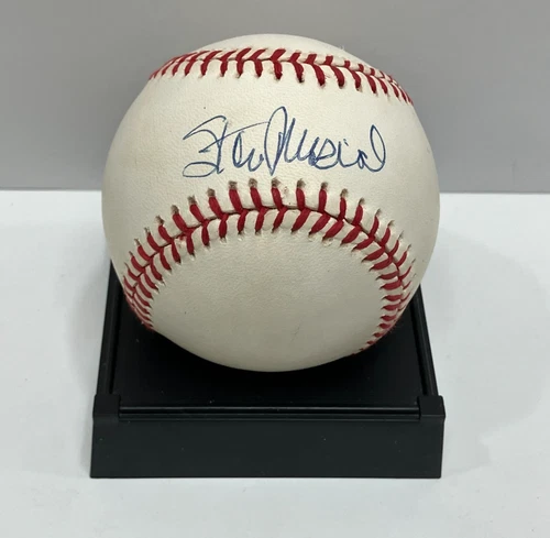 Stan Musial AL William White Autographed Signed Baseball with COA