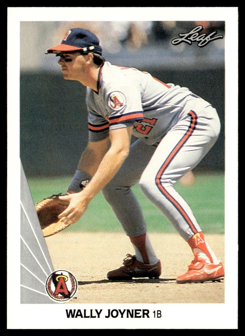 Wally Joyner #24 Baseball Cards 1990 Leaf trading card — raw and PSA graded price guide
