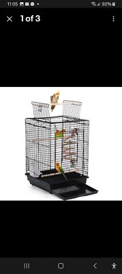 Yaheetech Bird Cage Black in color, Brand New In The Box.