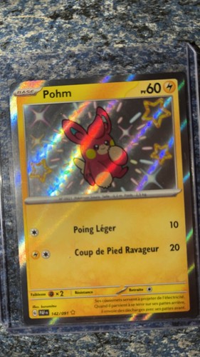 Carte Pokémon : Pohm 142/091 Destinées de Paldéa Française NEUF