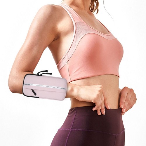 Breathable Cell Phone Arm Bag Fitness Cell Phone Bag for Exercise Workout - Zdjęcie 8 z 17