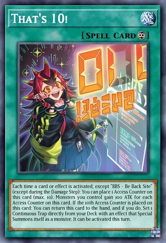 yugioh that's 10! common 3x info-en067 info - 第 1/1 張圖片