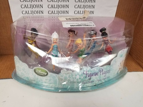 Disney Das Geheimnis der Flügel Spielset 6 Feen Glitzer mit Ständer, Neu im Karton RAR