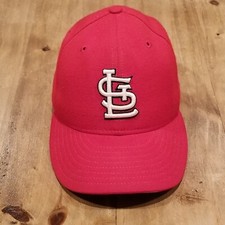 Vintage St. Louis Cardinals Hat Cap New Era Size 6 7/8 Diamond Youth Kids Boys