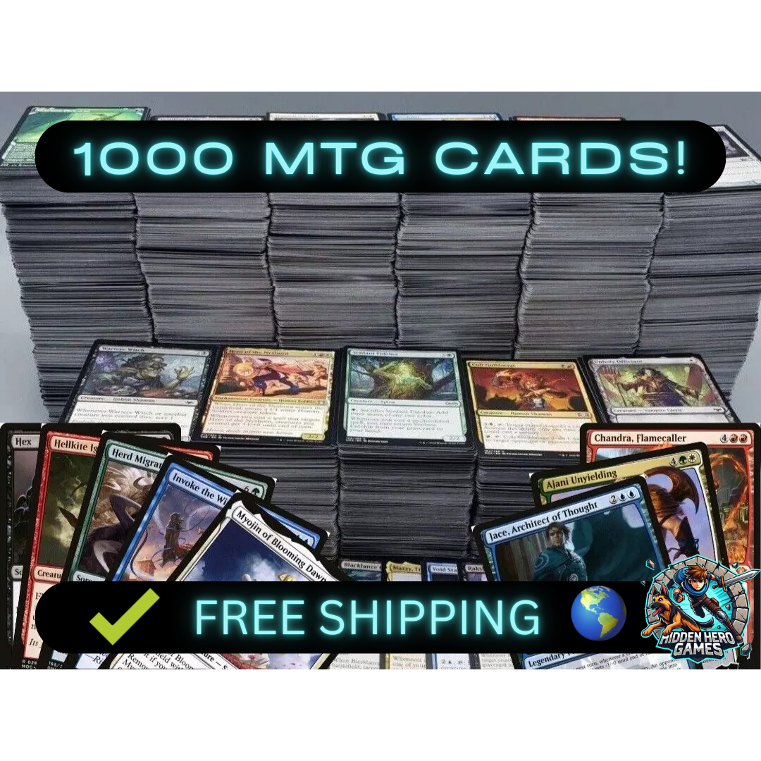 mtg 1000 card lot Magic the Gathering 1000 Card Collection Vintage / Rares – Cash Cow Games main image 1
