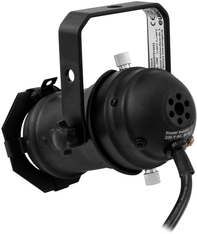 EUROLITE PAR-16 Spot GU-10 schwarz - Bild 2 von 4