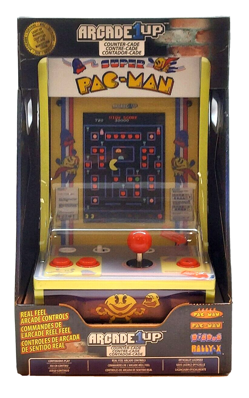 Arcade1Up Super Pac Man Countercade Arcade Game 4 Games ***OPEN BOX***  195570004050 | eBay
