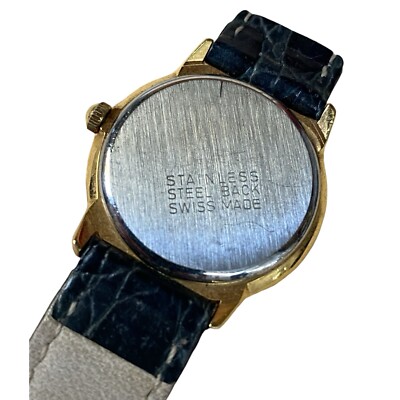 Swiss Made Exactly Brand Moon Watch Gold Tone | eBay