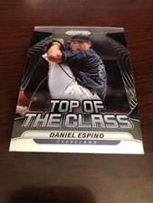 2020 Panini Prizm Top Of The Class Daniel Espino Indians RC TOC-24 *Mint* Qty