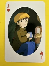 Sheeta J heart Laputa: Castle in the Sky Playing Poker card Japan Animage Ghibli