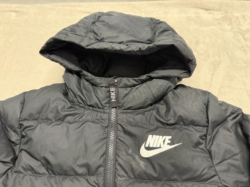Nike Boys Therma-Fit Down-Filled Puffer Jacket, Black Size Medium - Picture 4 of 16
