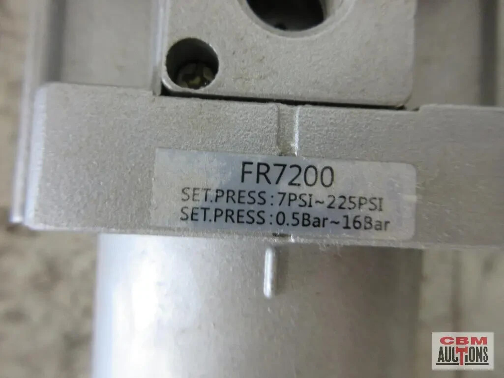 1/2" Air Compressor Regulator & Filter In Line Combo With Gauge Compressed Air