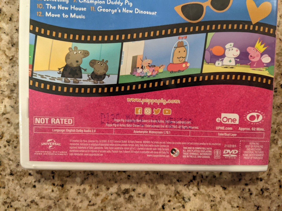 Peppa Pig: Best Of Peppa Pig [New DVD] 191329155318| eBay