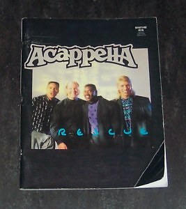 Rescue  by Acappella.  1999 Songbook  Christian