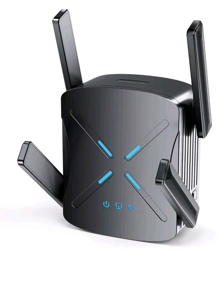 2024 WiFi 6 Extenders Signal Booster for Home, 2.4Gb/s Speed, Range 12K Sq Ft