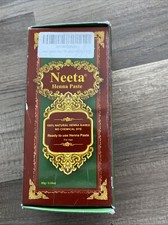 Neeta 8pack100 Natural Ready to Use Henna Paste Hair Dye Cones Reddish Brown/6