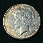1927 Silver Peace Dollar Philadelphia Mint Almost Uncirculated Condition*
