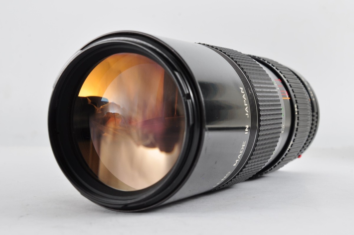 Canon New FD NFD 80-200mm f/4 MF Lens [Exc+3] (24389) Japan